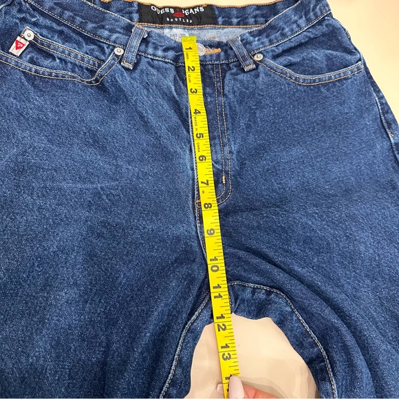 Vintage Guess High Rise Mom Jeans Tapered Leg Size 29 Waist - Picture 8 of 10